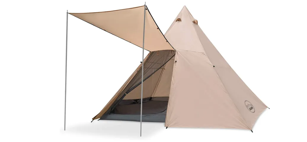 KAZOO Family Camping Teepee Tent