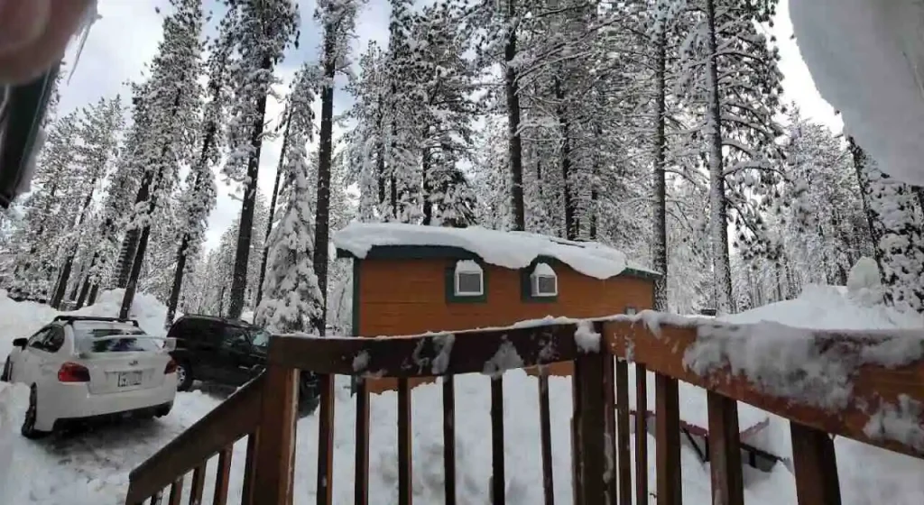 Tahoe Valley Campground caters to various campers by offering various accommodation options