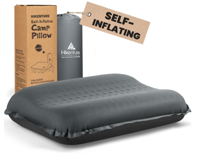 Hikenture Self Inflating Camping Pillow